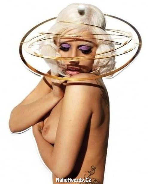 Nahá Lady Gaga. Fotka - 4